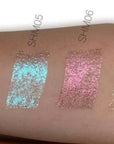 Image echantillon de couleur paillettes liquides chatoyantes ARTIST