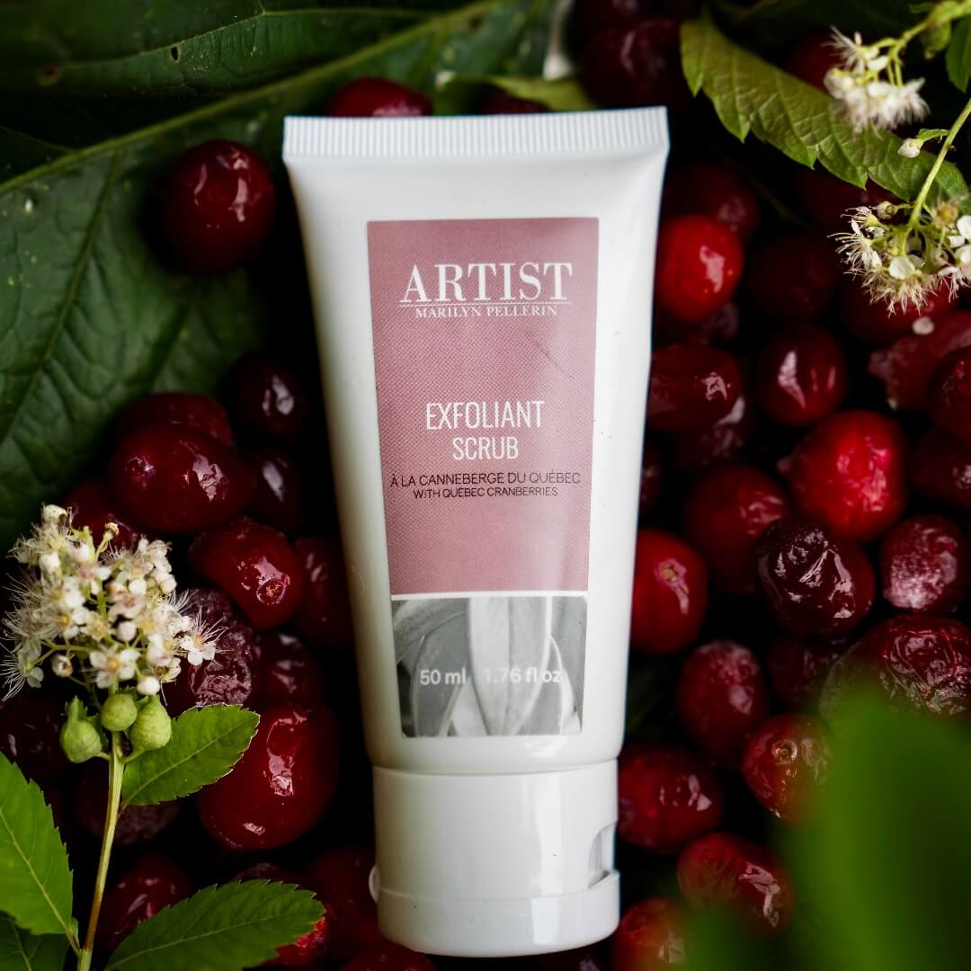 Image Exfoliant à la canneberge du Québec ARTIST
